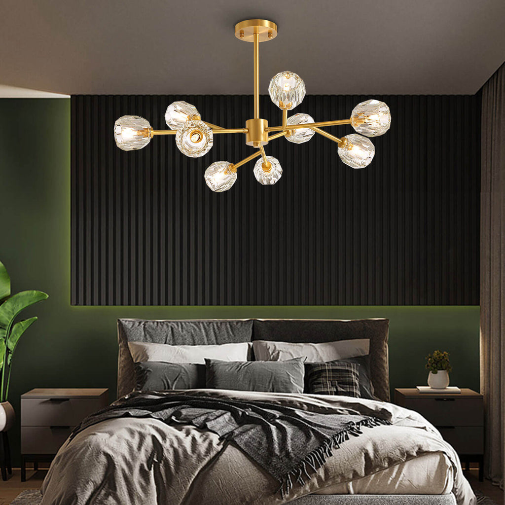 MOOONI-Modern-Gold-Sputnik-Globe-Crystal-Chandelier-Bedroom-9-Lights