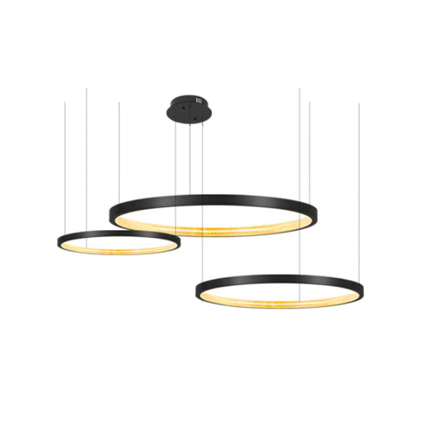 Circular LED Rings Chandelier