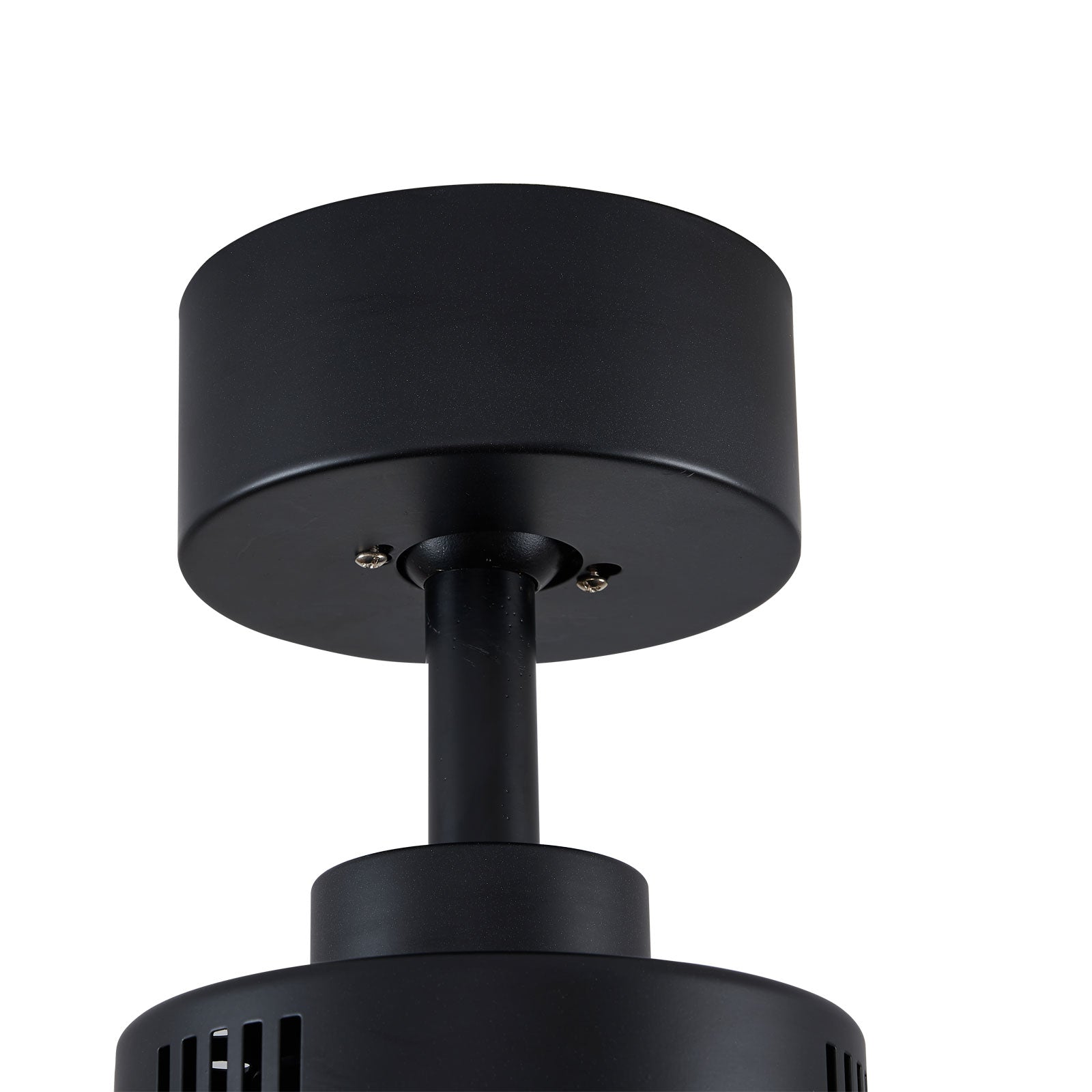 MOOONI-Ceiling-Fan-With-LED Strip-Matte-Black-Lampshade-52"-Wood-Blades