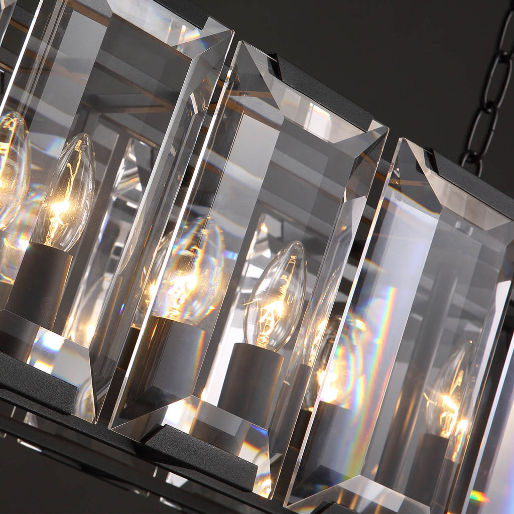 MOOONI-Rectangular-Matte-Black-Farmhouse-Wide-Crystal-Chandelier-Edison-Bulb