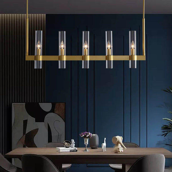 Modern-Gold-Linear-Island-Chandelier-Pendant-Lighting