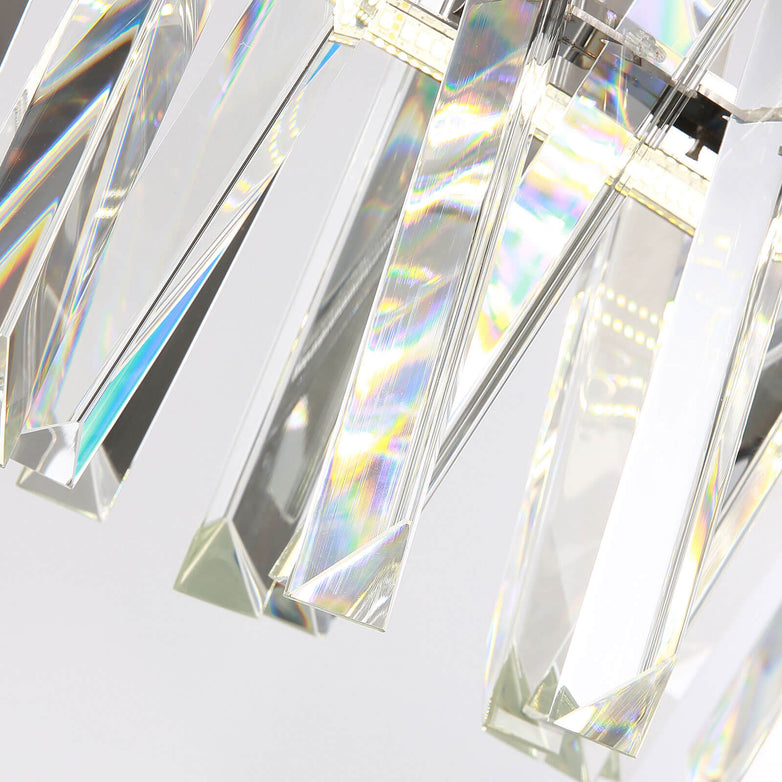 S-shaped Crystal Chandelier