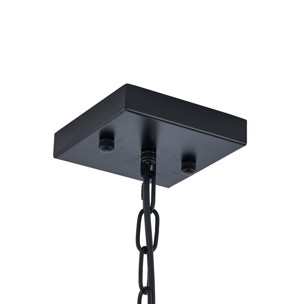 MOOONI-Matte-Black-Square-Crystal-Pendant-Light-Flush-Mount