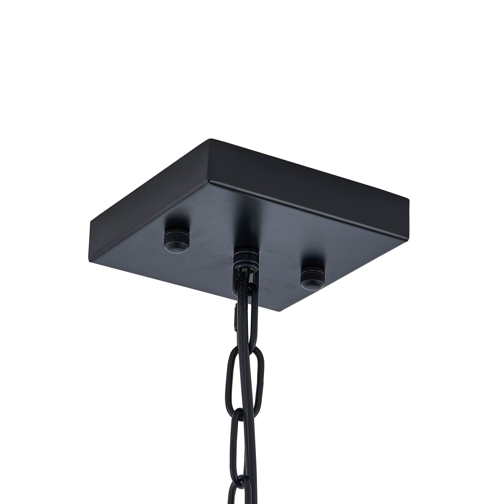 MOOONI-Matte-Black-Square-Crystal-Pendant-Light-Flush-Mount