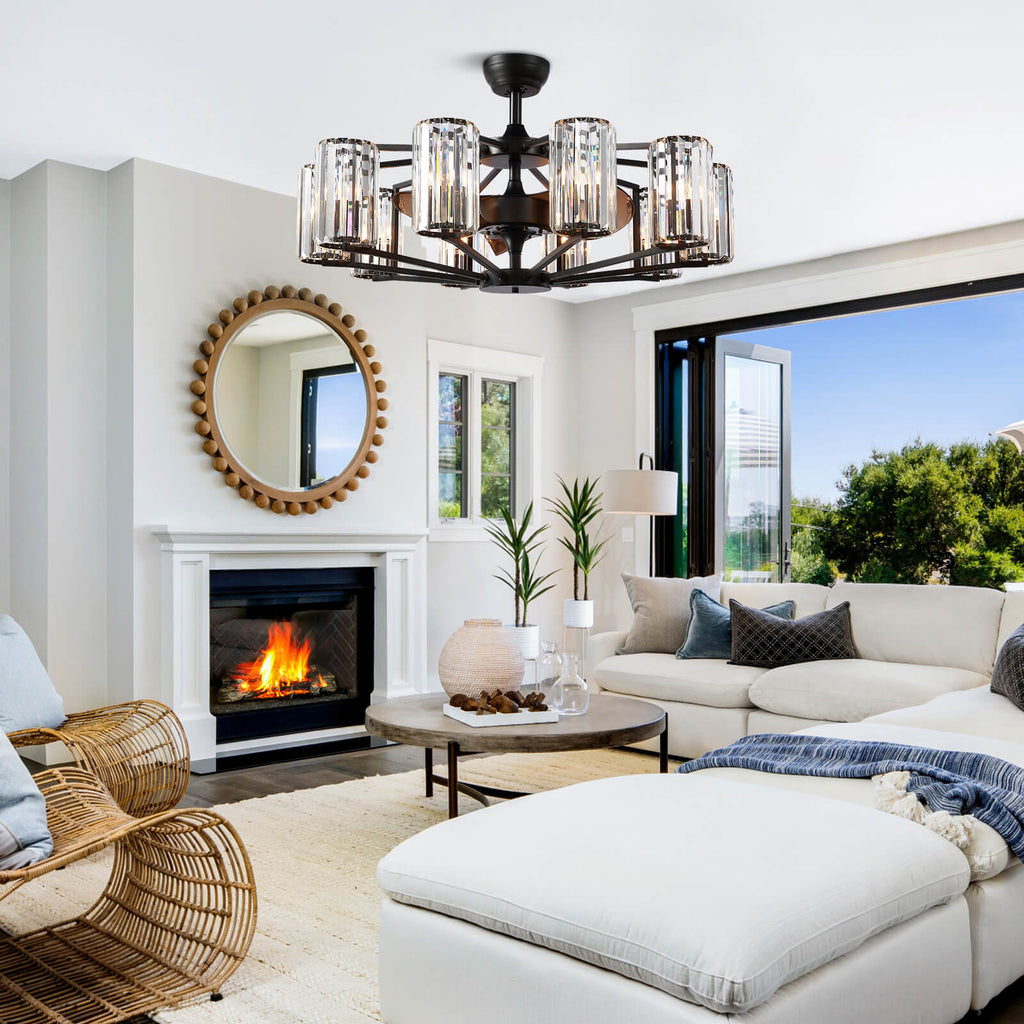 Chicago Wheel | 2023 Newly-Upgraded Top Rated Vintage Farmhouse Style Designer Fandelier