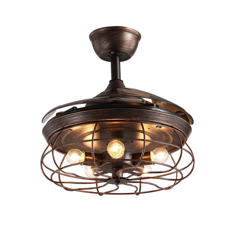 MOOONI-Ceiling-Fan-With-Light-Matte-Bronze-Industrial-Retractable-Fan