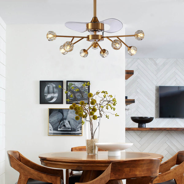 MOOONI-Ceiling-Fan-Chandelier-Vintage-Bronze-Sputnik-Crystal -Fandelier-9-Lights