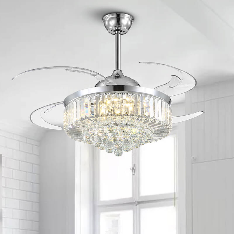 MOOONI-Fan-Chandelier-Chrome-Crystal-Retractable-Ceiling-Fan
