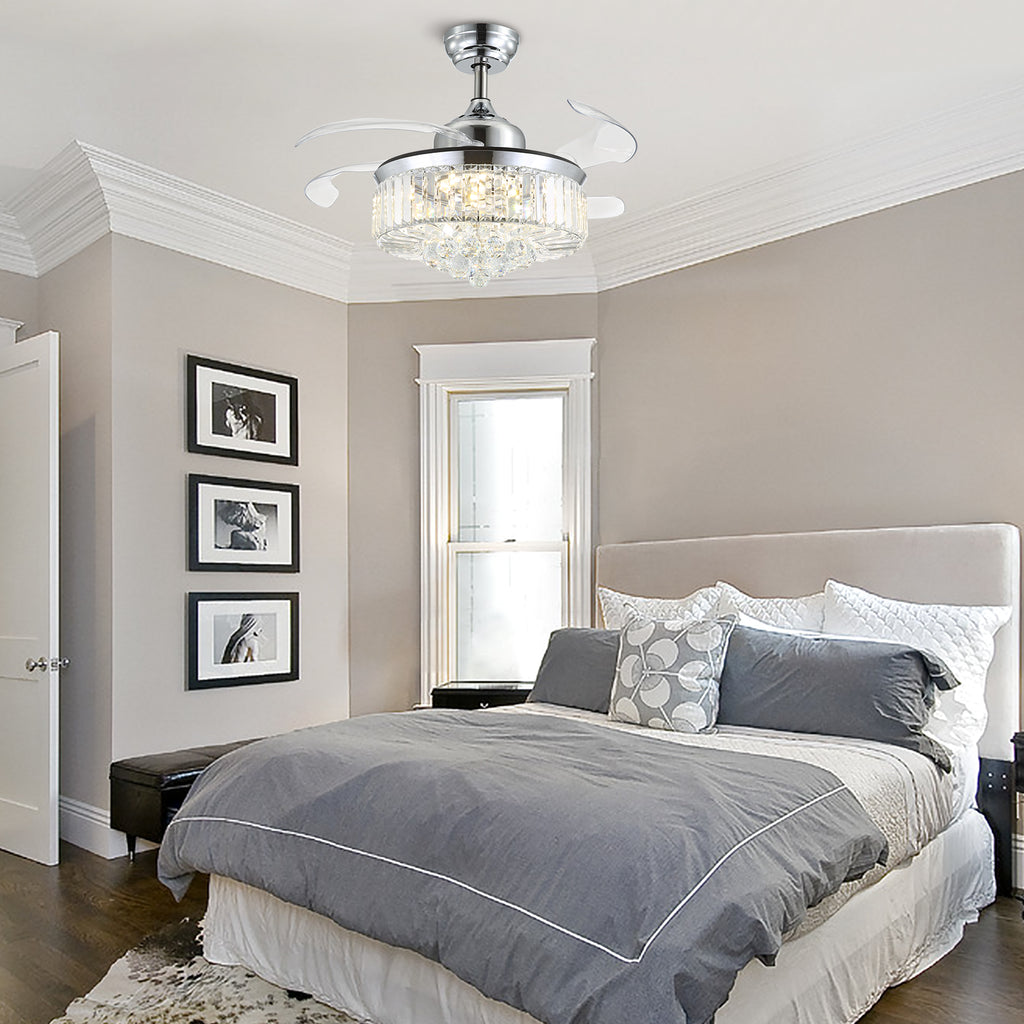 MOOONI-Fan-Chandelier-Chrome-Crystal-Retractable-Ceiling-Fan-Bedroom
