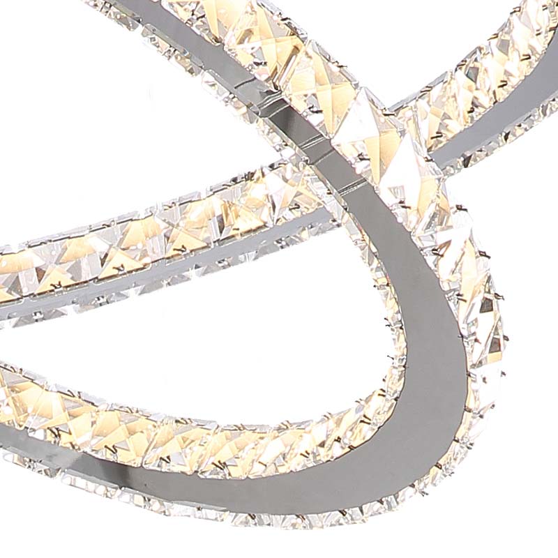 Crystal Ring Chandelier - Multi Ring Choice - Sofary Lighting