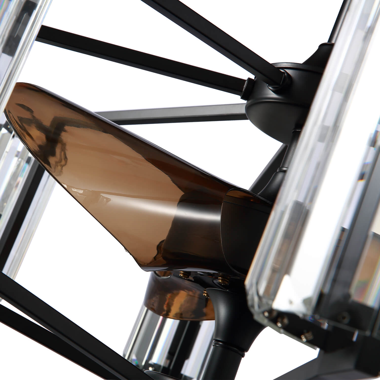 MOOONI-Fandelier-Bronze-Fan-Chandelier-Blade