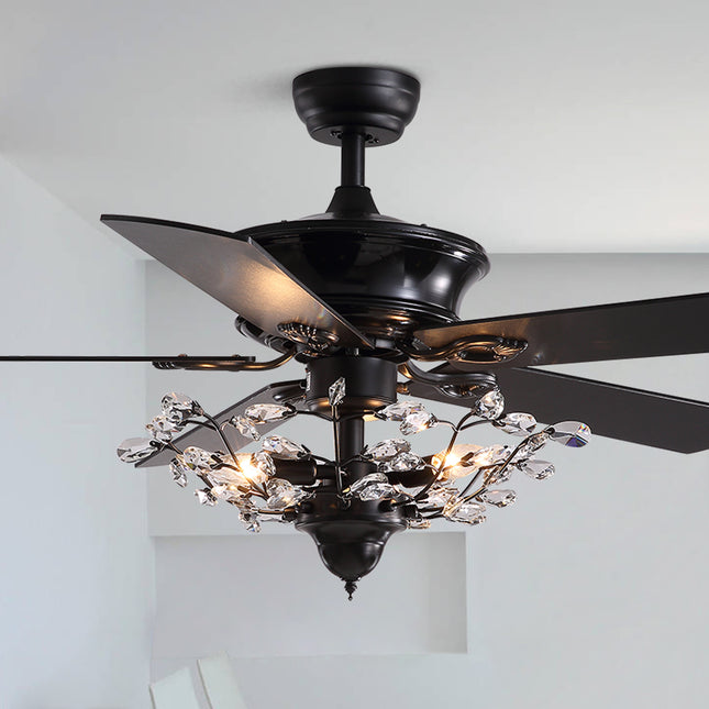 Best Decorative Crystal Ceiling Fan with Light