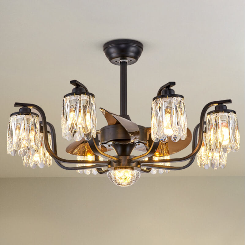 MOOONI-Flower-Black-Fandelier-Ceiling-Fan-Mid-Century