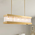 Rectangle Crystal Chandelier