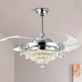 MOOONI-Modern-Chrome-Ceiling-Fan-Chandelier-Bedroom