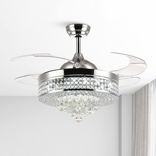 Modern Magic 3 Color-Changing Chandelier Ceiling Fan – MOOONI LIGHTING