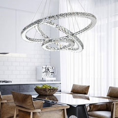 3 ring crystal chandelier new arrivals