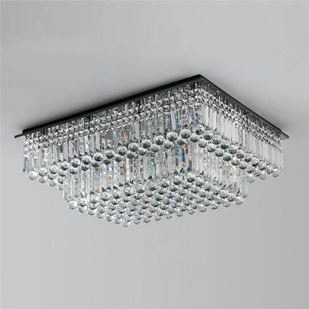 MOOONI-Vintage-Black-Rectangular-3-Tier-Crystal-Chandelier