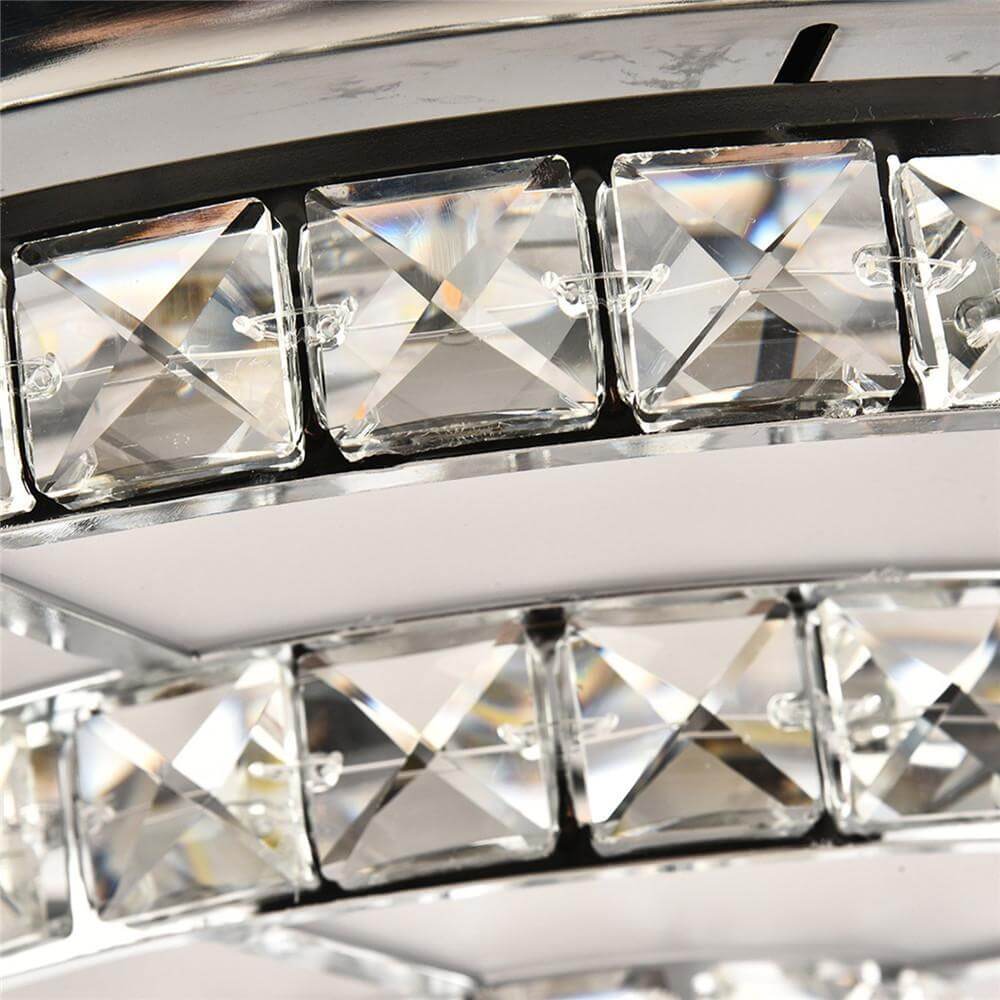 MOOONI-Ceiling-Fan-Chandelier-Chrome-Retractable-Dimmable-Fandelier-Crystal-Detail