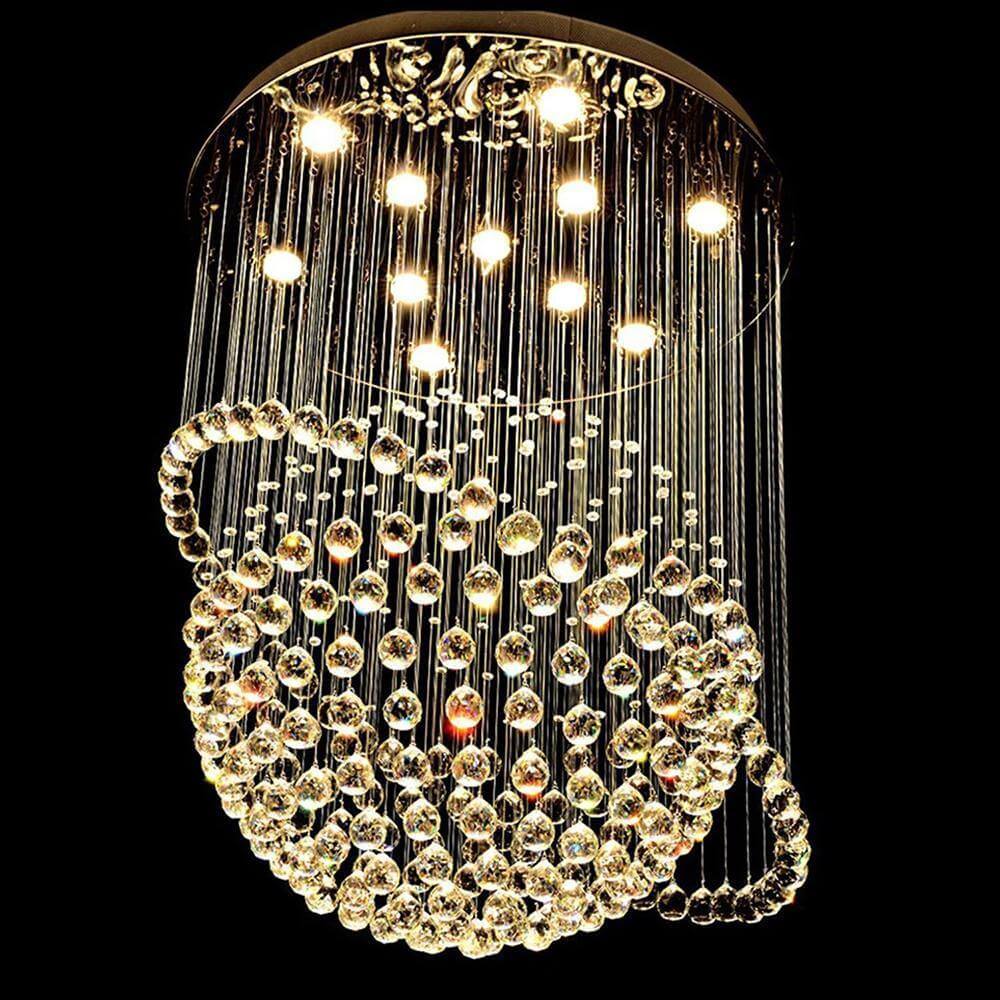 Moooni-Modern-Gold-Raindrop-Circle-Chandelier