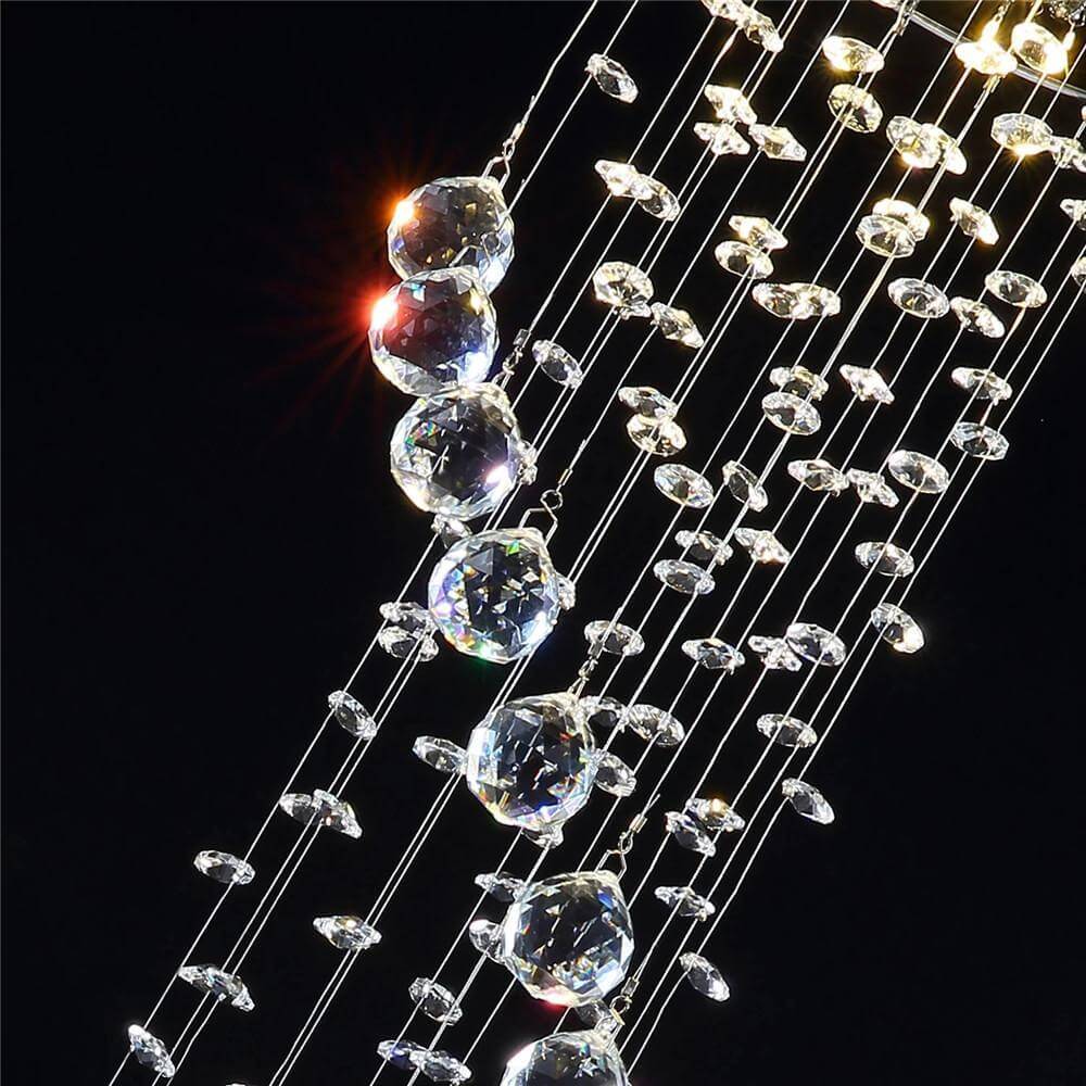 MOOONI-Chrome-Raindrop-Spiral-Crystal-Chandelier-Staircase