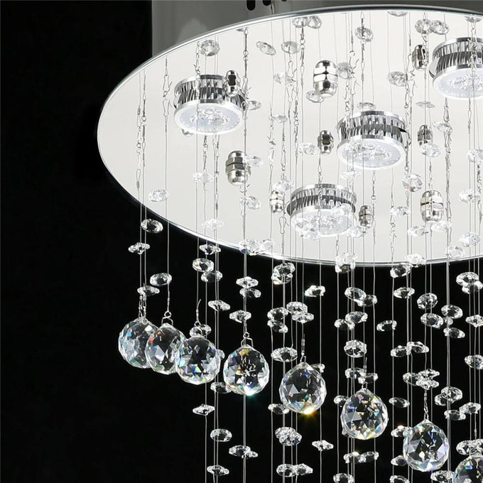 MOOONI-Chrome-Raindrop-Spiral-Crystal-Chandelier-Staircase