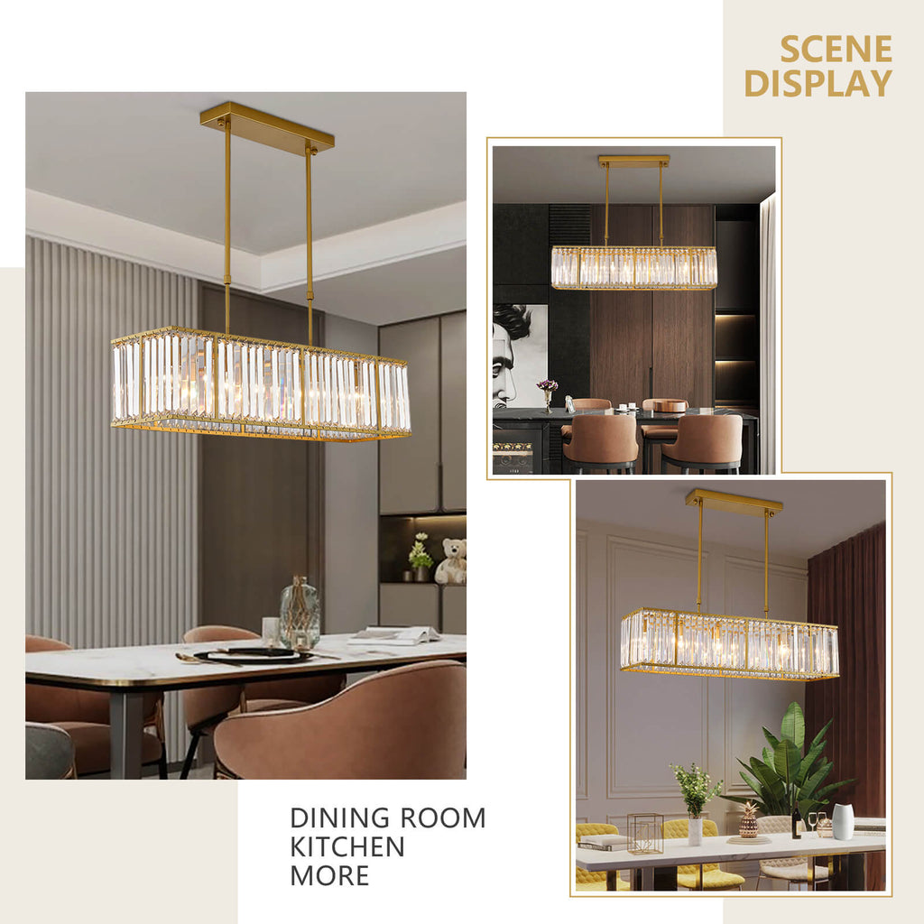 MOOONI-Modern-Rectangle-Gold-Crystal-Chandelier-Dining-Room
