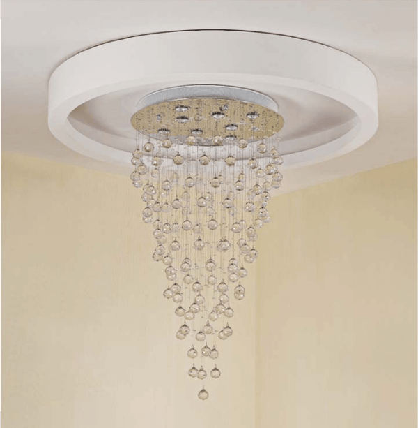 MOOONI-Modern-Chrome-Raindrop-Crystal-Chandelier-Staircase