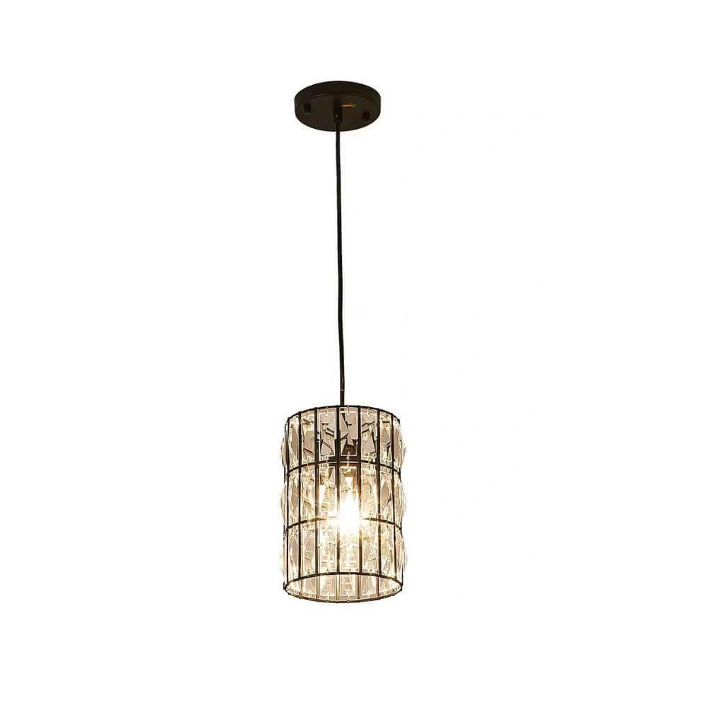 MOOONI-Modern-Chrome-Line-Crystal-Pendant-Light